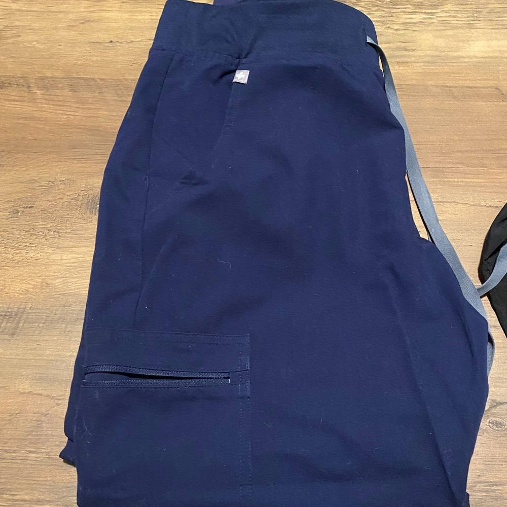 Figs, navy blue, Zamora jogger scrub pant